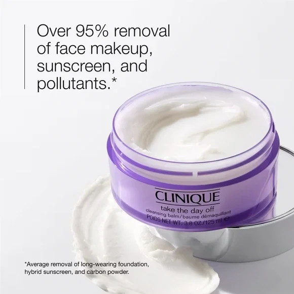 Clinique 3- Pc Bundle - Take The Day Off Cleansing Balm & Makeup RemoverNew